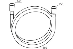 Душевой шланг Ravak  (X07P338) - 2
