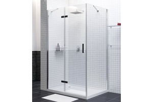 Душевой уголок Wasserkraft Aller Black 10H07LB 120x90 см - 2