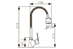 Полотенцесушитель Terminus Ватикан п8 500x850 электро (quick touch) 4670078544452 - 2