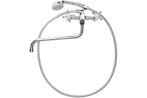 Смеситель для ванны Agger Retro-X A1722200 универсальный Хром