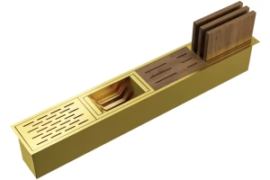 Встраиваемая сушка для посуды Omoikiri светлое золото (4999012)