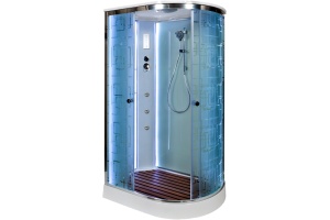 Душевая кабина Deto ЕМ 120х80 (EM1512LLED+GM)