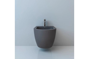 Биде подвесное Esbano Garcia серый матовый (ESVBGARCGM) - 2