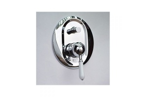 Смеситель для душа Magliezza Grosso bianco хром (50147-cr)