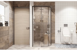 Душевой уголок Ambassador Queen 11011201Black 90x90 - 3