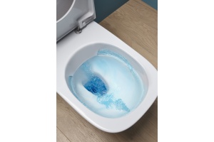 Комплект Система инсталляции для унитазов TECE Base + Чаша для унитаза подвесного Jacob Delafon Struktura EDE102 + Крышка-сиденье Jacob Delafon  - 2