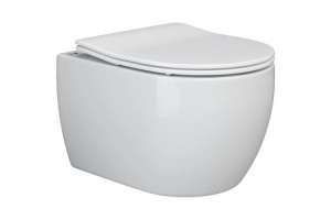 Комплект подвесного унитаза с инсталляцией Ceramica Nova Play с кнопкой хром - 2