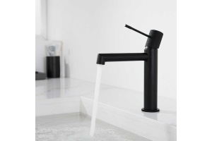 Смеситель для раковины Vincea Desire VBF-1D1MB черный матовый - 2