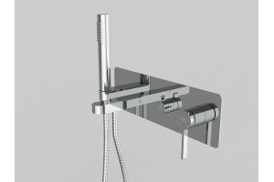 Смеситель для ванны с душем GPD Gildo хром - 3