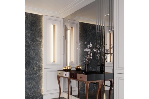 Настенный светодиодный светильник Odeon Light Hightech Framant 4295/40WL - 3