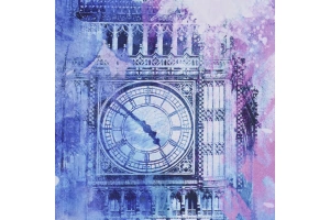 Штора для ванной Wasserkraft Lossa 180х200 рисунок белый - 3