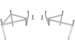 Каркас для ванны Excellent MR-06