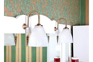 Зеркало Бриклаер Анна 120 белое - 3