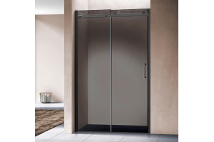 Душевая дверь в нишу Vincea Como VPS-1C120CGB 120 см, профиль черный, стекло тонированное