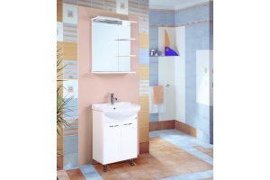 Зеркало Onika Коралл 60 R белый (206001) - 3