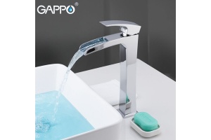 Смеситель для раковины Gappo хром - 2