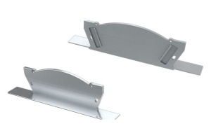 Набор заглушек Arlight ALM-ARC-Double серая с отверстием 026795