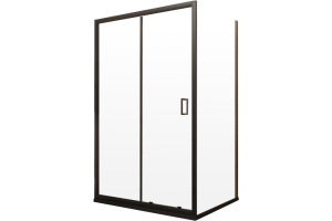 Душевой уголок Veconi Rovigo RV-046B 130x110, черный - 2