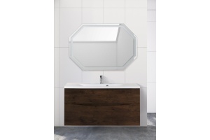 Комплект мебели Belbagno Marino 110 темное дерево