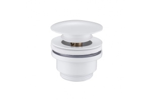 Донный клапан Abber белый матовый