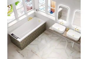 Ванна акриловая WHITECROSS Wave 170x70 белый - 2