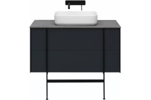 Тумба под раковину Allen Brau Reality 120 черный матовый - 3