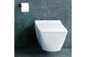 Чаша для подвесного унитаза Duravit Viu белый, без сиденья (2511090000) - 3