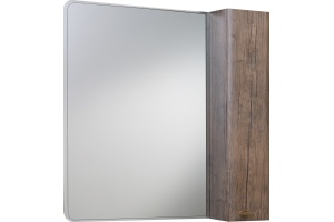 Зеркало-шкаф Bellezza Олимпия 80 R орех