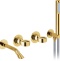 Душевой комплект Webert Opera OA860312010 золото - 0