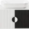 Тумба под раковину Brevita Richard 105 черно-белый  RICH-06105-24-01 - 0