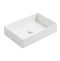 SIMAS AGILE Раковина на столешницу 60х40 см., без перелива, без отверстия под смеситель, цвет белый матовый AG60 bi matt - 0