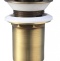 Донный клапан для раковины Rav Slezak бронза MD0484SM - 0