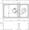 Мойка кухонная Zorg Light ZL R 780-2-440 - 1