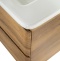Тумба с раковиной BelBagno Albano 80 светлое дерево не - 3