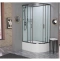 Душевая кабина Frank Brilliant 120х80 левая хром стекло прозрачное 188009 - 1