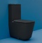 Унитаз напольный Kerasan Tribeca черный матовый, без сиденья и бачка  511731 - 2