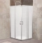Душевой уголок BelBagno Unique 100х100 профиль хром стекло матовое UNIQUE-A-2-85/100-M-Cr - 0