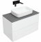 Тумба под раковину Allen Brau Infinity 85 белый матовый 1.21001.WM - 12