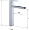 Смеситель для раковины Remer Qubika Cascata QC11L - 1