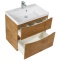 Тумба с раковиной BelBagno Marino 70 светлое дерево - 2