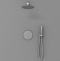 Душевой комплект встраиваемый Vincea хром VSFW-101TCH - 1