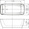Акриловая ванна BelBagno BB304 - 3