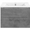 Тумба под раковину Vincea Mia Slim 70 серая VMC-2MC700S1BT - 0