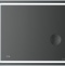 Зеркало AM.PM Gem 80 с LED-подсветкой, часами и косметическим зеркалом M91AMOX0803WG - 4
