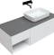 Тумба под раковину Allen Brau Infinity 120 R белый матовый 1.21008.WM - 3