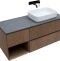 Тумба под раковину Allen Brau Infinity 120 R темное дерево 1.21007.NO - 7