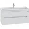 Тумба под раковину подвесная Санта Лондон 100 белый 224040 - 0