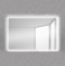 Зеркало BelBagno SPC-GRT-900-800-LED-TCH - 0