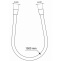 Душевой шланг Ideal Standard Idealflex 150 хром  BE150AA - 1