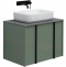 Тумба под раковину Allen Brau Reality 70 серо - зеленый матовый 1.32004.CGM - 0